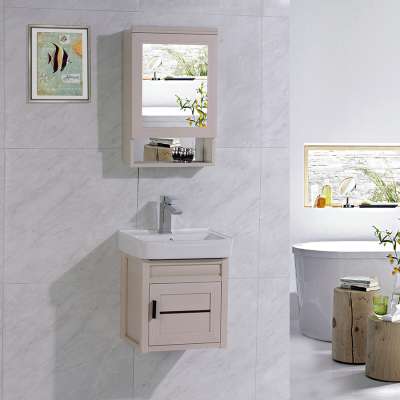 European style wall hung waterproof modern bathroom vanity cabinets