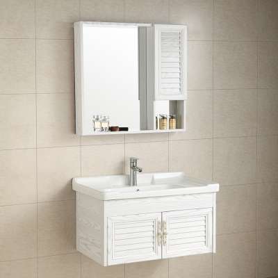 Europe hotel cabinet mirror cheap bathroom vanity cabinet