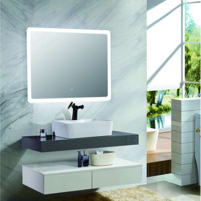 Hollywood style lighted vanity bathroom mirror led beauty vanity girl bathroom vanity at lowes