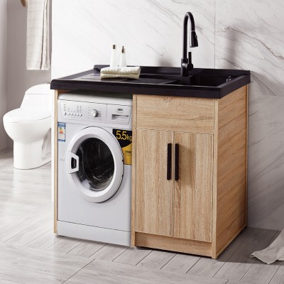 High quality new style 1200mm  laundry cabinet with washing machine